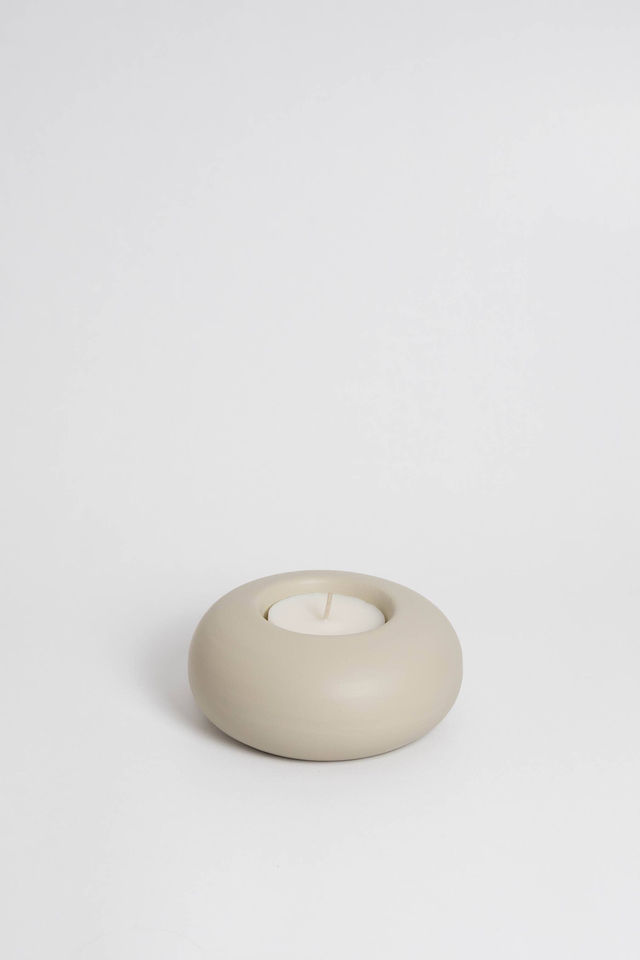 Duo de bougeoir Off White