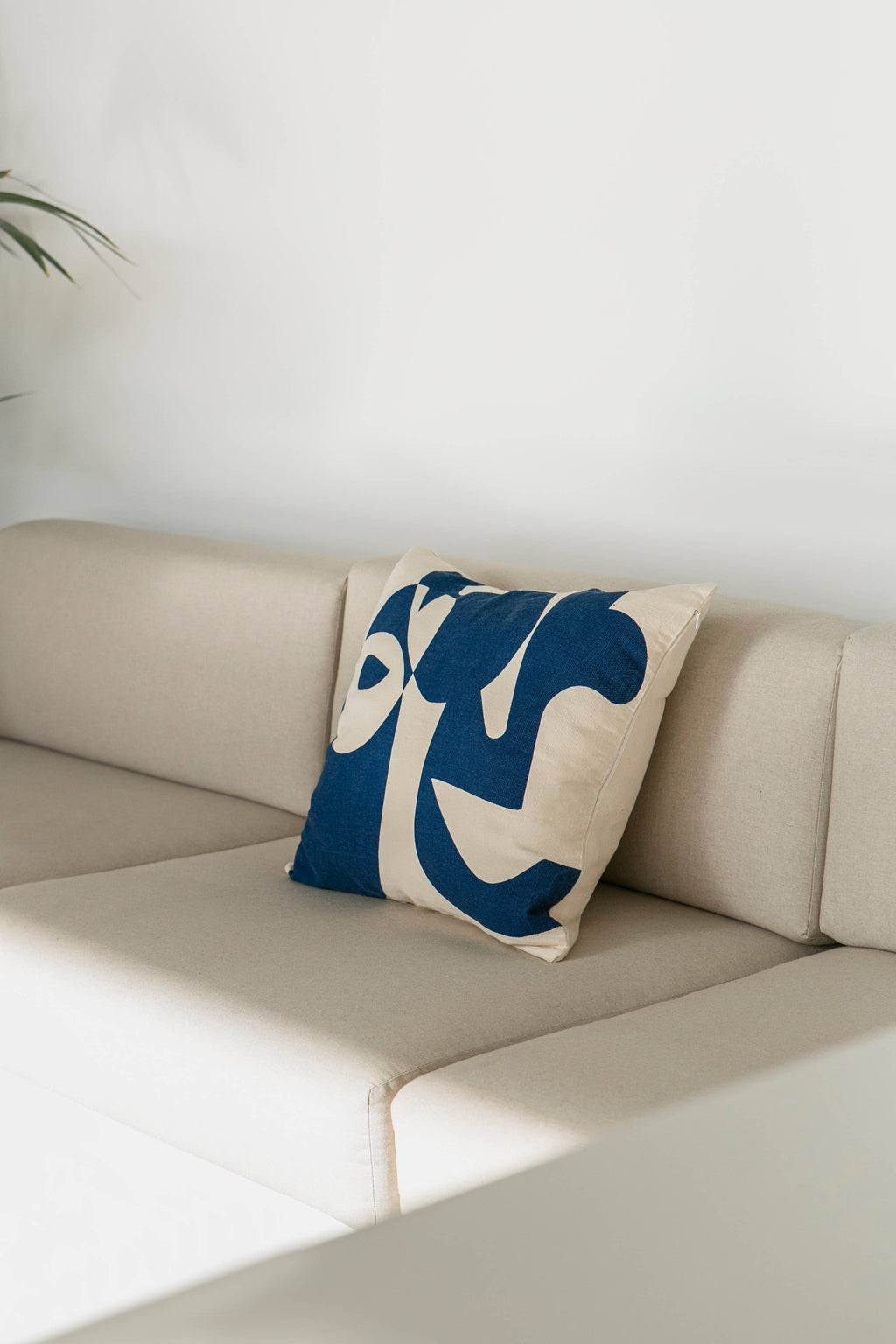 Housse de coussin imprimée Mykonos