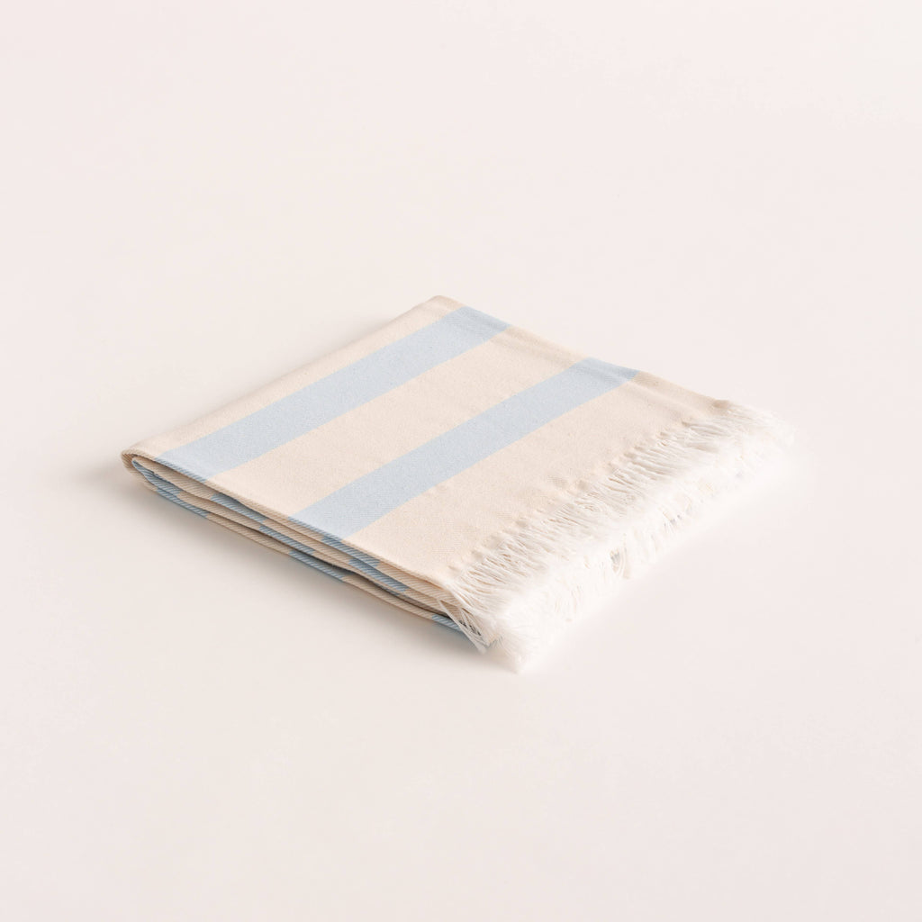 Serviette de plage en coton -  Fouta