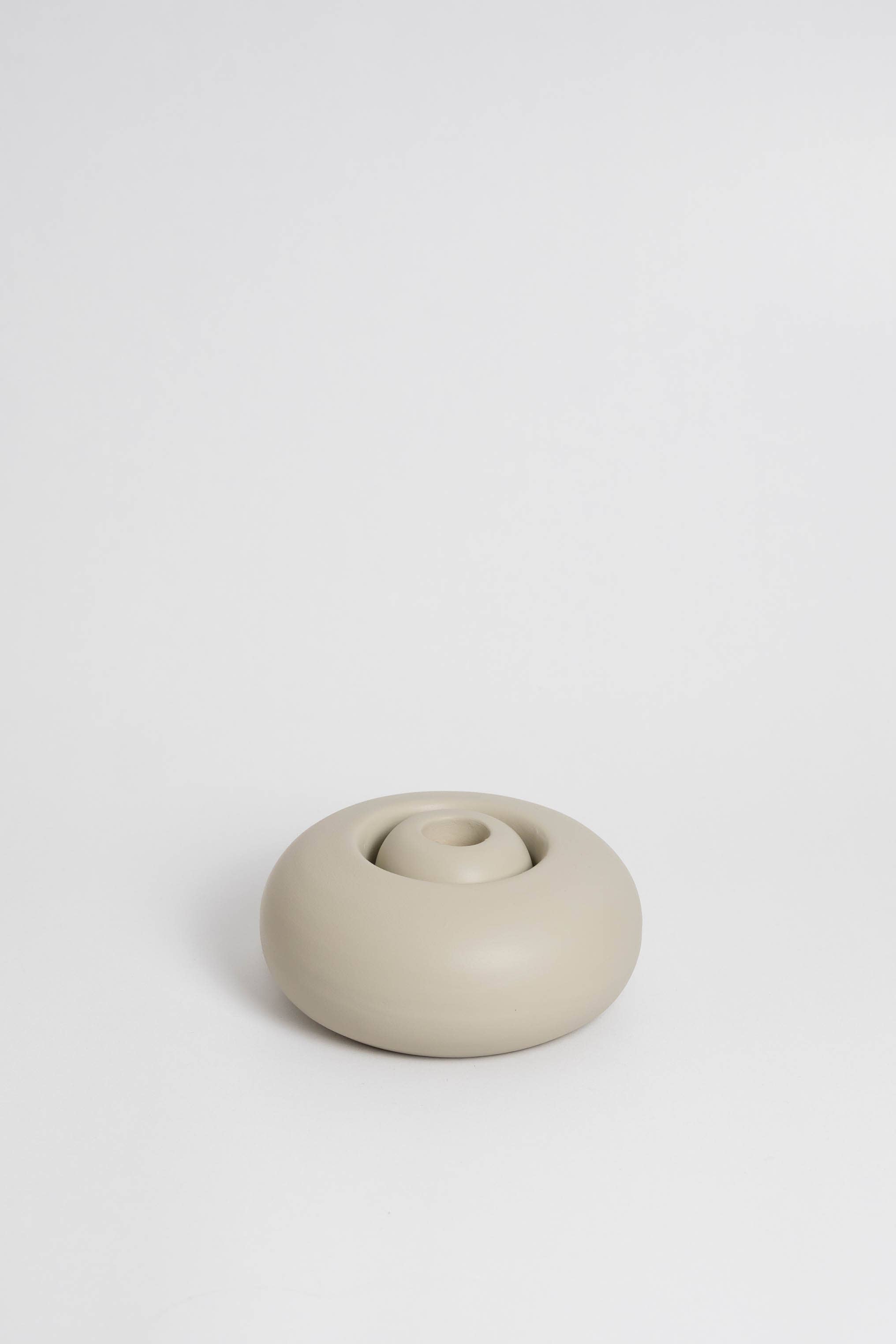 Duo de bougeoir Off White