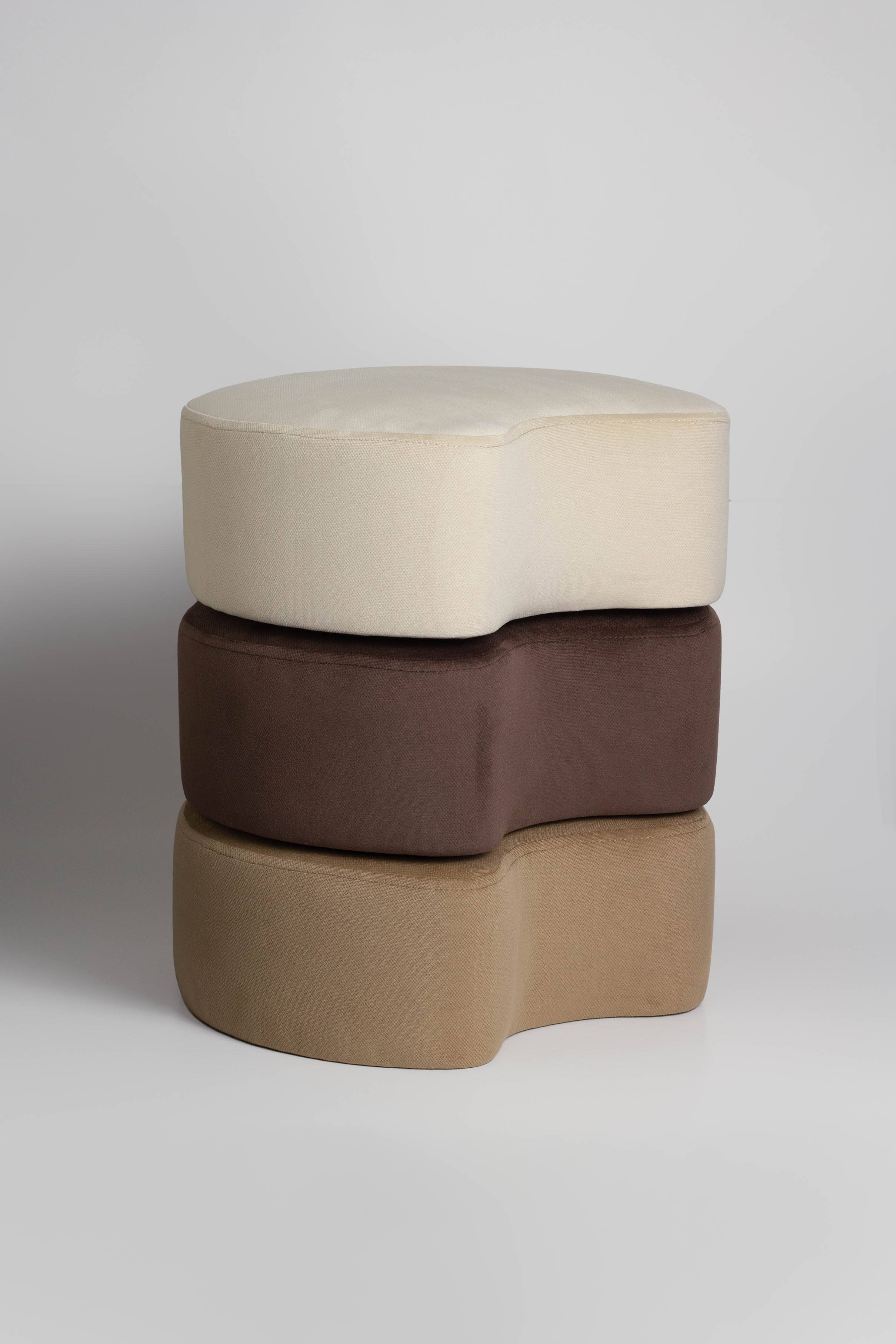 Pouf modulaire Pere certifié OEKO TEX®